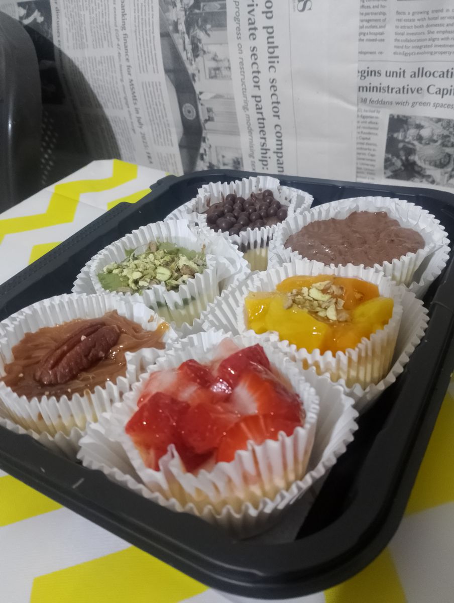 ميني تشيز كيك (1 قطعة)